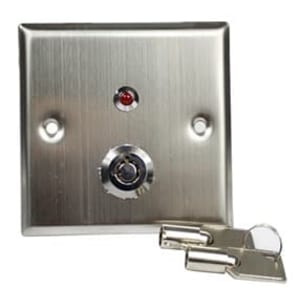 Door release keyswitch, External Lock Override