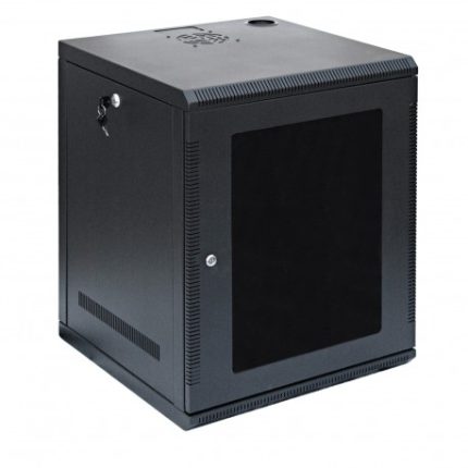 12U Network Data Cabinet Specs / Details GLASS DOOR Lockable Front Door and Detachable Side Doors 4-WAY PDU Free Power Distribution Unit 1-Tray(s) Trays for Extra Partitioning 1- Small Cooling Fan Data Cabinet Fans for Data Cabinet Cooling. Top, Ventilation Holes Bolts & Nuts, Assembly Kit Cabinets Accessories for Mounting and Freestanding Openings A removable backplate for rear cable entry/access if required. The front door has tempered glass and it can be opened to the left or right side. The kit includes a set of keys, square M6 nuts for rack rail, rack cabinet mounting set and a full set of screws.