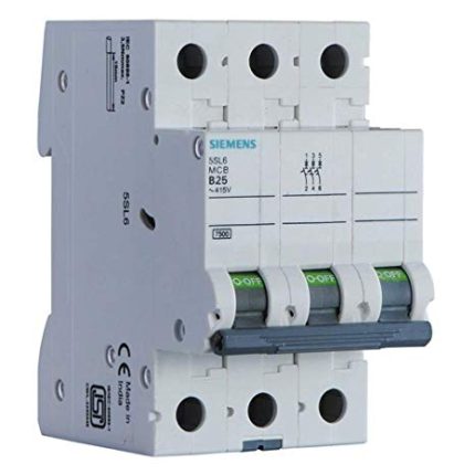 miniature circuit breaker triple pole 63amp