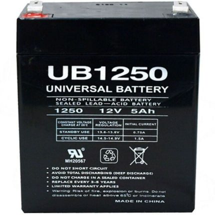 Sealed Lead Acid (SLA) rechargeable maintenance-free battery