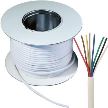 8 core intruder alarm cable