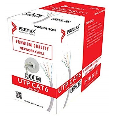 Premax CAT 6 UTP Cable 305 Meters