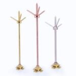 Complete Set of Lightening Arrestor, Copper Rod (5/8"X4'), Gunmetal Base & Brass Nut