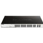 D-LINK DES-1210-28P 24-Port Fast Ethernet PoE Switch