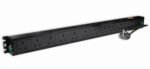 12 Way 1U Horizontal Mount PDU Server Rack