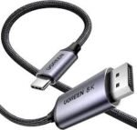 Ugreen USB-C to DisplayPort 8K Cable 1m-UG- 25157