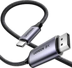 Ugreen USB-C to DisplayPort 8K Cable 1m-UG- 25157