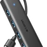 Ugreen CM219 4-Port USB 3.0 Hub (UG-25851) expands your device with four high-speed USB ports, offering fast 5Gbps data transfer, stable performance, and wide compatibility. Perfect for laptops, PCs, and accessories. Plug-and-play convenience.