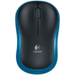 Logitech M185 Wireless Mouse - Blue