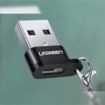 Ugreen USB A Male to USB-C Female Adapter (Black)-UG- 50568