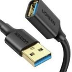 Ugreen USB 3.0 Extension Male Cable 3m (Black)-UG- 30127