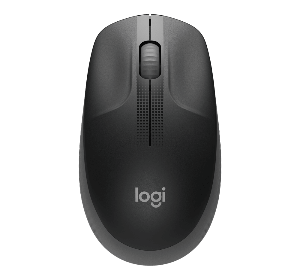 Logitech M190 Full-size wireless mouse - MID GREY