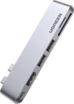 Ugreen UG-80856 6-in-2 usb-c multifunction adapter - cm380
