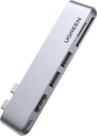 Ugreen UG-80856 6-in-2 usb-c multifunction adapter - cm380