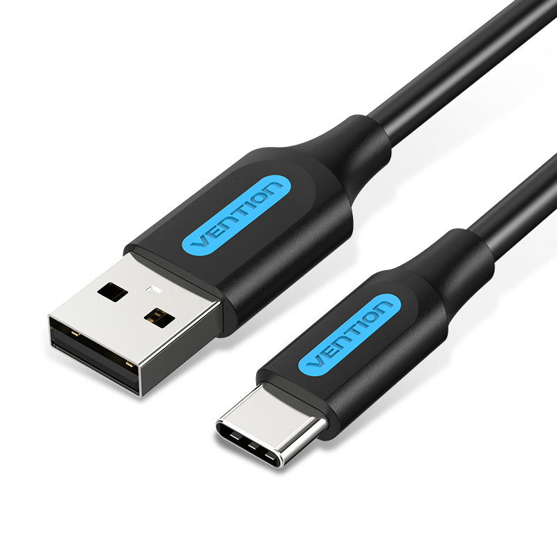 Vention USB 2.0 A Male to C Male 3A Cable 1M Black