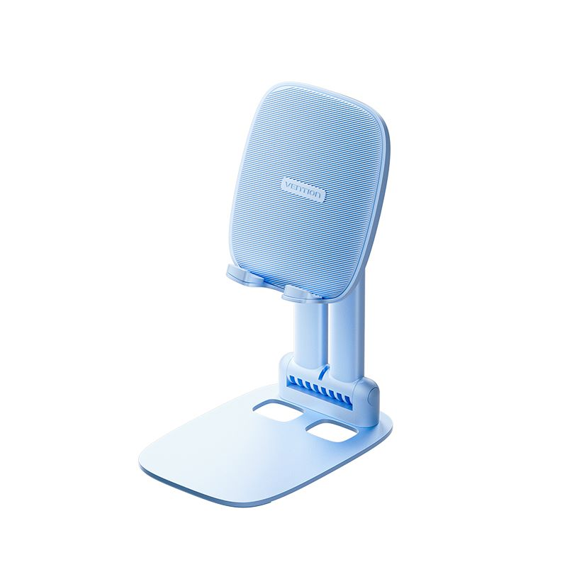 Vention Height Adjustable Tablet Stand for Desk Aluminum Alloy Type Blue